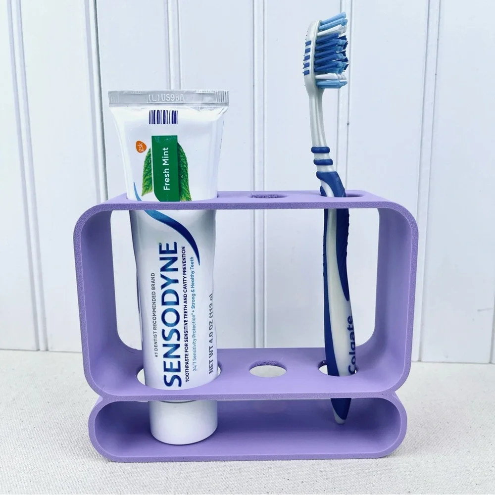 Toothbrush Toothpaste Holder, Manual Toothbrush Holder, Makeup Brush Holder
